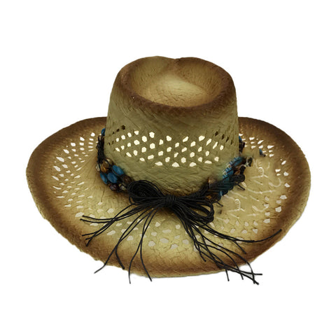 Chapeau Western En Paille