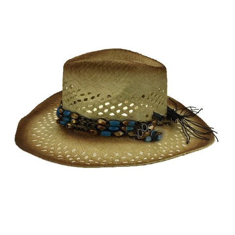 Chapeau Western En Paille