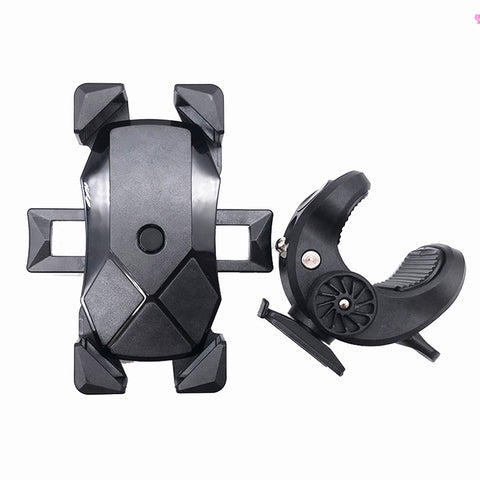 Anti-Falling And Anti-Shake Bicycle Bracket Motorcycle Bracket Automatic Telescopic Four-Claw Mobile Navigation Bracket