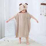 Infant Baby Bathing Hooded Bath Towel Cloak Cloak