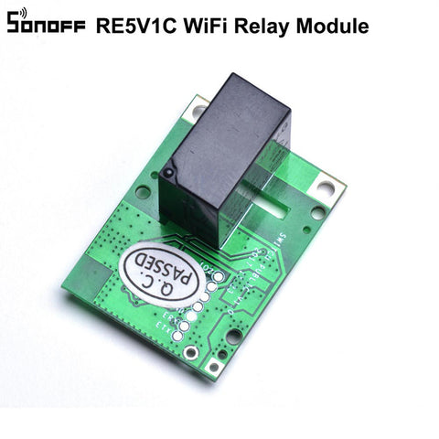 Wifi Switch, Inching Self-locking, Smart APP Voice Relay Module