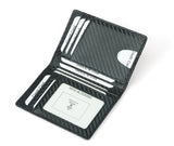 Carbon Fiber Texture Men's Card Holder