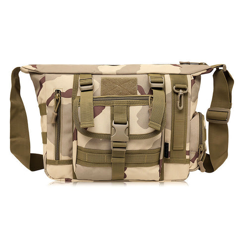 Camouflage messenger bag