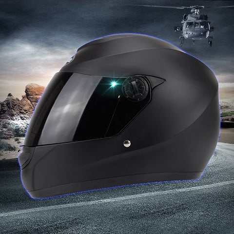 Electric motorcycle full-cover helmet