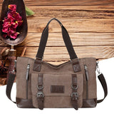 Canvas Men's One Shoulder Bag Crossbody Travel Handbag For Men