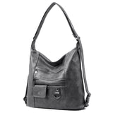 New Middle Aged Lady Messenger Bag Female Soft Leather Shoulder Bag