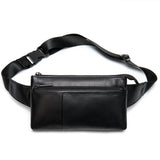 Casual Fashion Diagonal Leather Men's And women's Bags