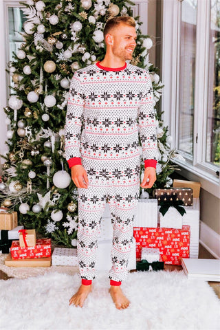 European And American Christmas Parent-child Wear Homewear Suits Pajamas