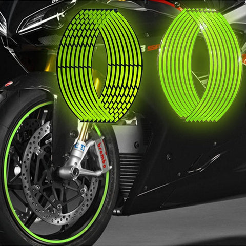 Creative And Versatile Motorcycle Wheel Rim Sticker