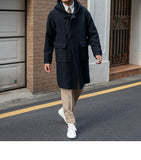 Wool Hooded Coat Age-reducing Warm And Fashionable