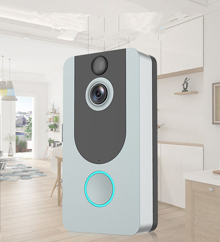 Intelligent voice intercom video doorbell