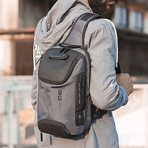 Cool Technology USB Charging Outdoor Chest Bag