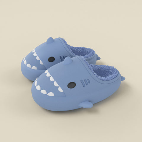 Three-dimensional Cartoon Shark Children Eva Slippers