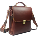 Imported First Layer Cowhide Men's High Quality Briefcase Shoulder Messenger Bag