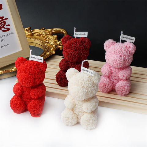 Animal Candle Soy Wax Animal Puppy Rabbit Fragrance