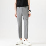 Light Luxury Men's Casual Small Trousers Stretch Pencil Pants Men's Trousers