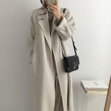 Woolen Wool Coat Women's Mid-length