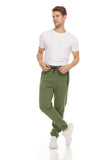 Men's Sports Casual Zipper Ankle-tied Feet Running Trousers