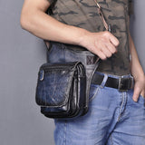 Casual Retro Men's Cowhide Messenger Bag