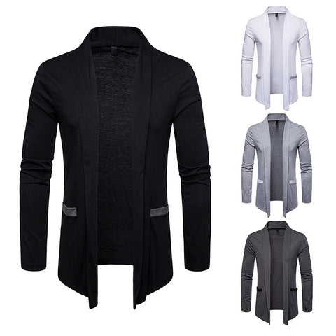 Foreign Trade Wholesale Men's New Plus Size Men's Coat Cardigan