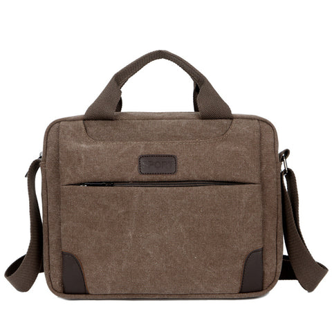 Casual Canvas Men's One-shoulder Messenger Bag