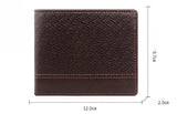 Men's Fashion Large Capacity Embossed Snake Pattern Wallet