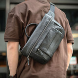 Original High-grade Men's One-shoulder Messenger Bag