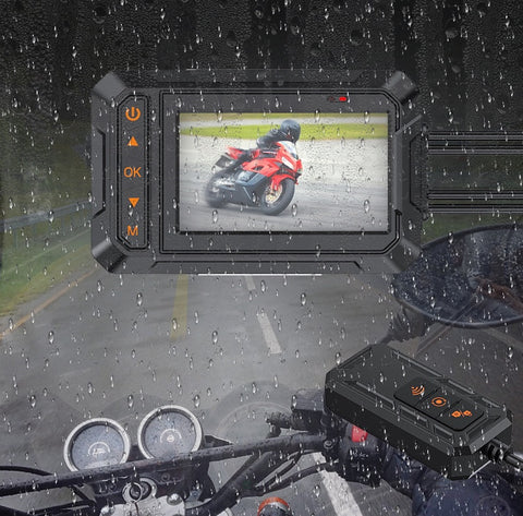 Motorcycle Remote Monitoring Driving Recorder