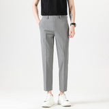 Light Luxury Men's Casual Small Trousers Stretch Pencil Pants Men's Trousers